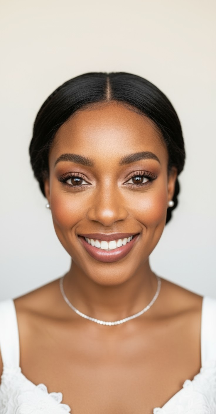 After Bridal Side Updo